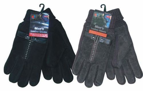 Mens Suede Gloves Case Pack 120