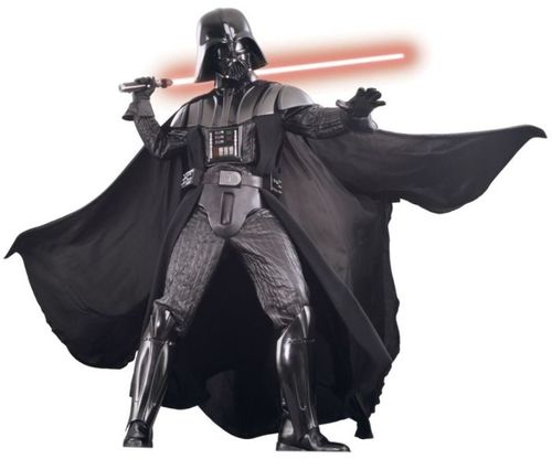 Supreme Cost Darth Vader Men's Costume- Size 36-44