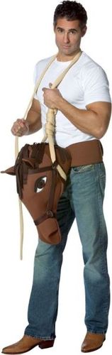 Hung Like A Horse Men's Costume- One Size