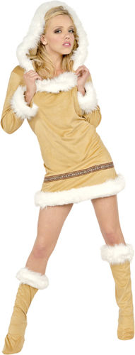 Women's Costume: Eskimo Kisses- Large