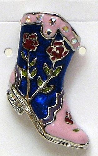 Blue Boot Pin