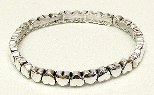 Stackable Stretch Bangle Hearts