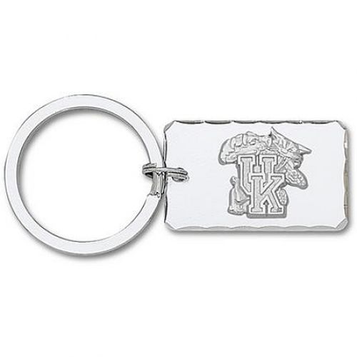 Sterling Silver University Kentucky Wildcat Key Chain