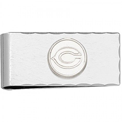 Sterling Silver Chicago Bears ""C"" Round Money Clip