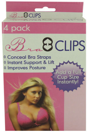 4 Pack Bra Clips Case Pack 18