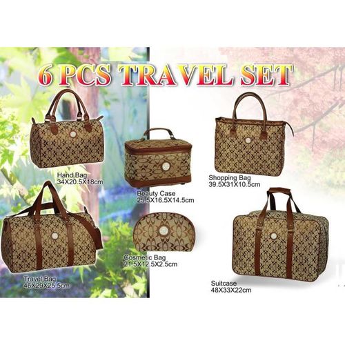 6 Piece Travel Set Case Pack 8