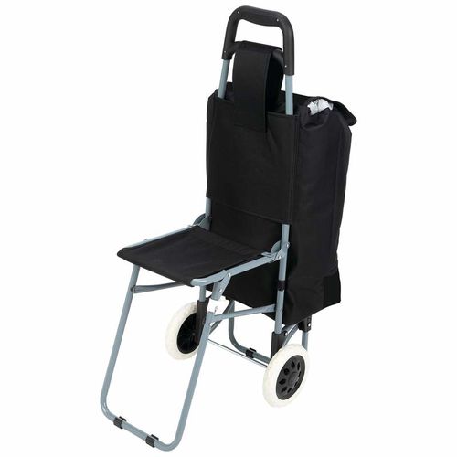 Maxam&reg; Trolley Bag with Folding Chair