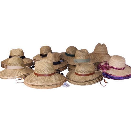 Straw Hats Assorted Case Pack 48