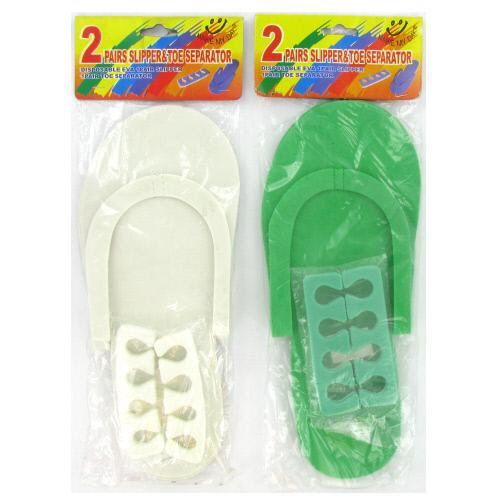 Disposable Slipper 2Pr Set Case Pack 36