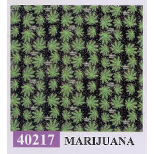 Marijuana Bandanna 22 X 22 Inch Case Pack 36