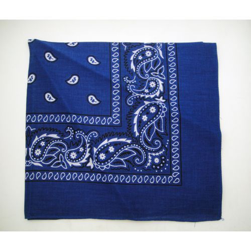 Royal Blue Bandanna 22 X 22 Inch Case Pack 36