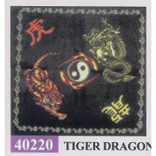 Tiger & Dragon Bandanna 22 X 22 Inch Case Pack 36