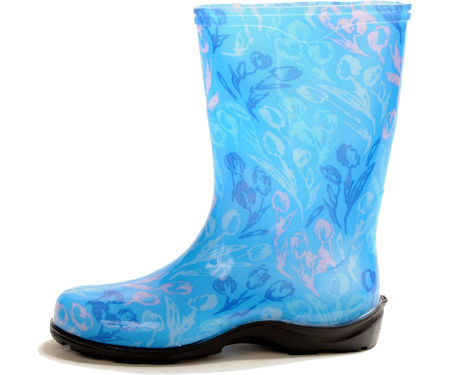 Tallboot Tulip Wmn Blue 6