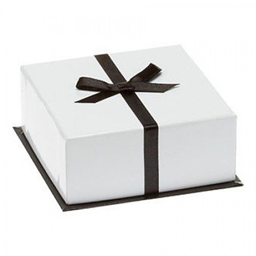 Onyx Jewelry Box - with Bow