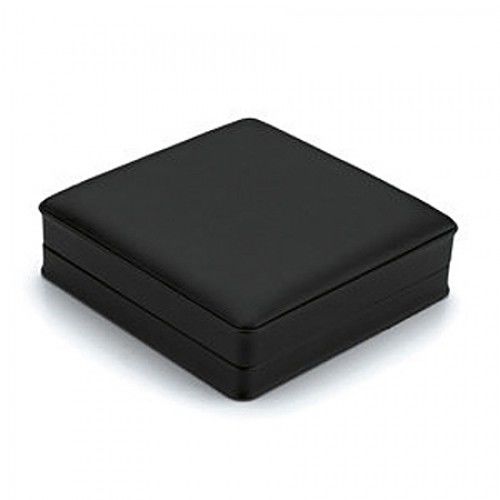 Necklace Jewelry Box - Leatherette Black