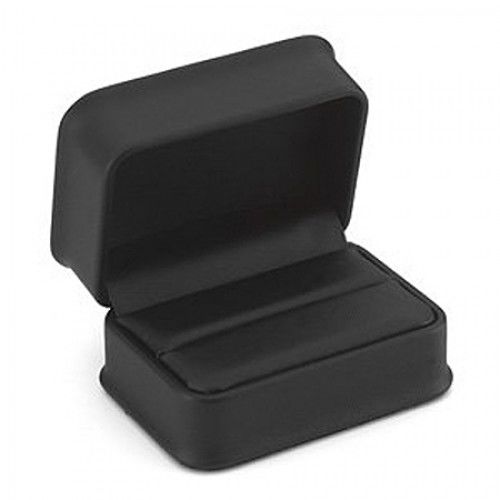 Ring Jewelry Box - Leatherette Black