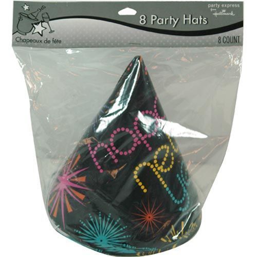 Party Hats 8Pk (No Advertising) Case Pack 58