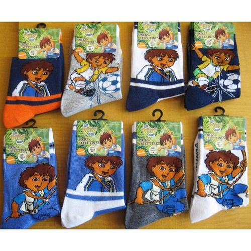 Boys Diego Socks Size 6-8 Case Pack 120