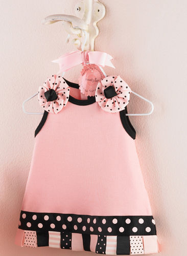 Mud Pie Perfectly Princess Ribbon Tab Dress