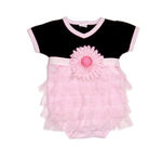 Mud Pie Perfectly Princess Fancy Baby Girls Onesie Crawler Bodysuit