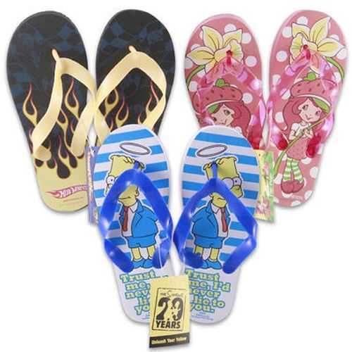 Licensed Flip Flops, Kids Assorted Case Pack 96