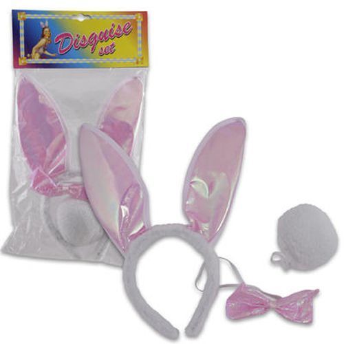 Bunny Ears 3 Pieces With Tail And Bow Tie Case Pack 48