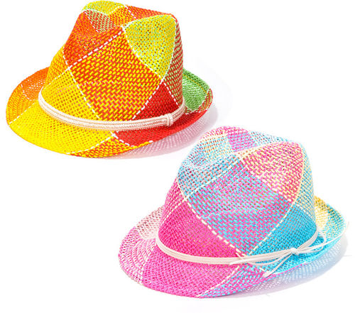 Multi Color Sequin Fedora Case Pack 12