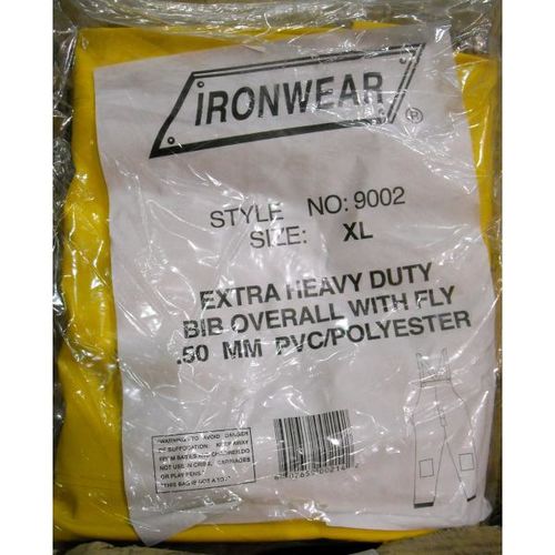 Ironwear 50 mm Rain Wear Bib Overall Case Pack 12