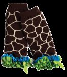 Mud Pie Baby Girl Leg Warmers, Giraffe Print (0-12 Months)