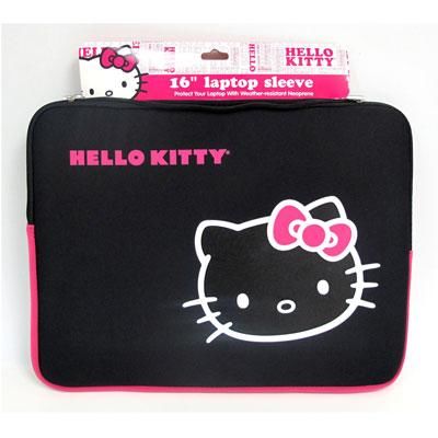 Hello Kitty Laptop Sleeve Blk