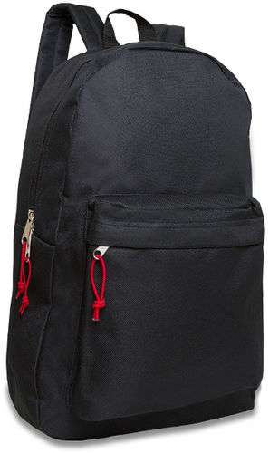 17 Inch Classic Backpack - Black Only Case Pack 24