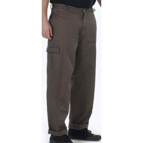 Big Men Flat Front Cargo Pants - Black Case Pack 24