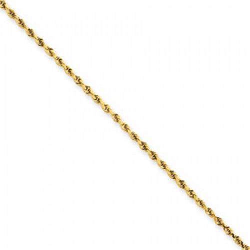 Women'S Anklet in 14kt Yellow Gold - Mirror Polish - Outstanding