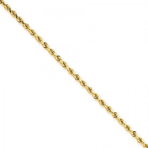 Women'S Anklet in Yellow Gold - 14kt - Mirror Finish - Delightful