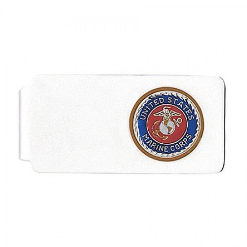 Sterling Silver U.S. Marine Corp Money Clip