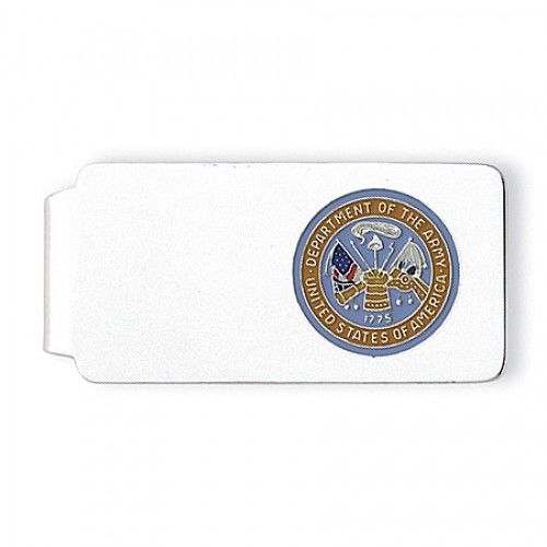 Sterling Silver U.S. Army Logo Money Clip