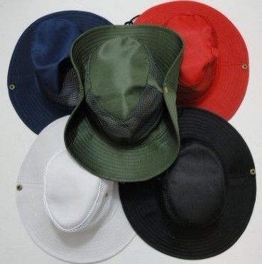 Boonie Hats - Premixed Solid Colors Case Pack 24