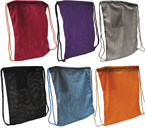 Mesh Sport Drawstring Backsack Case Pack 72