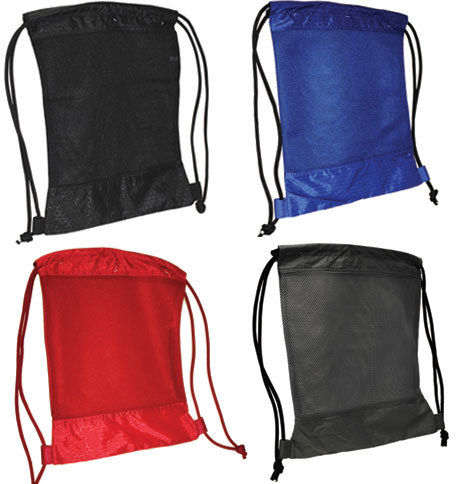 Air Mesh Sport Drawstring Backsack Case Pack 36