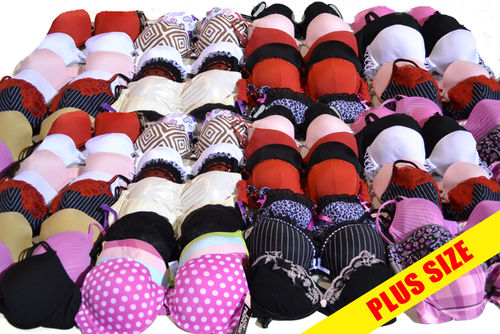 Assorted Plus Size Bras Case Pack 60