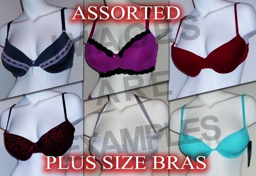 Irregular Plus Size Bras - Assorted Case Pack 120