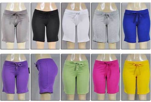 Colorful Yoga Shorts Case Pack 96