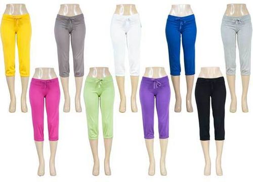 Colorful Capri Yoga Pants Case Pack 72