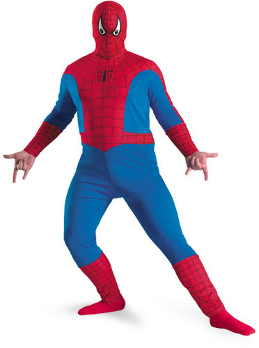 Spiderman Costume - Adult Plus 50-52