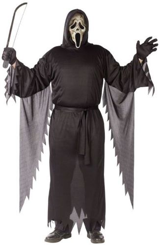 Zombie Ghost Face Men's Costume- Standard