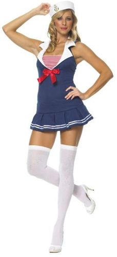 Sailor Cadet Sexy Women's Costume- Small/Medium