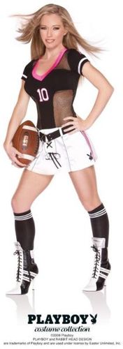 Women's Costume: Playboy Touchdown Tease- Large