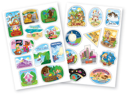 Trunki Stickers - Destination