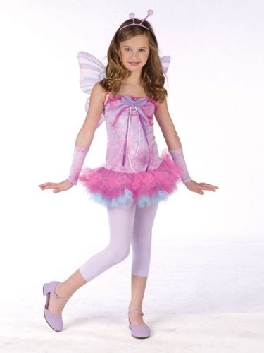 Fluttery Butterfly Teen Costume- Size 0-9