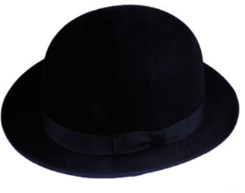 Derby Felt Qual Black Med